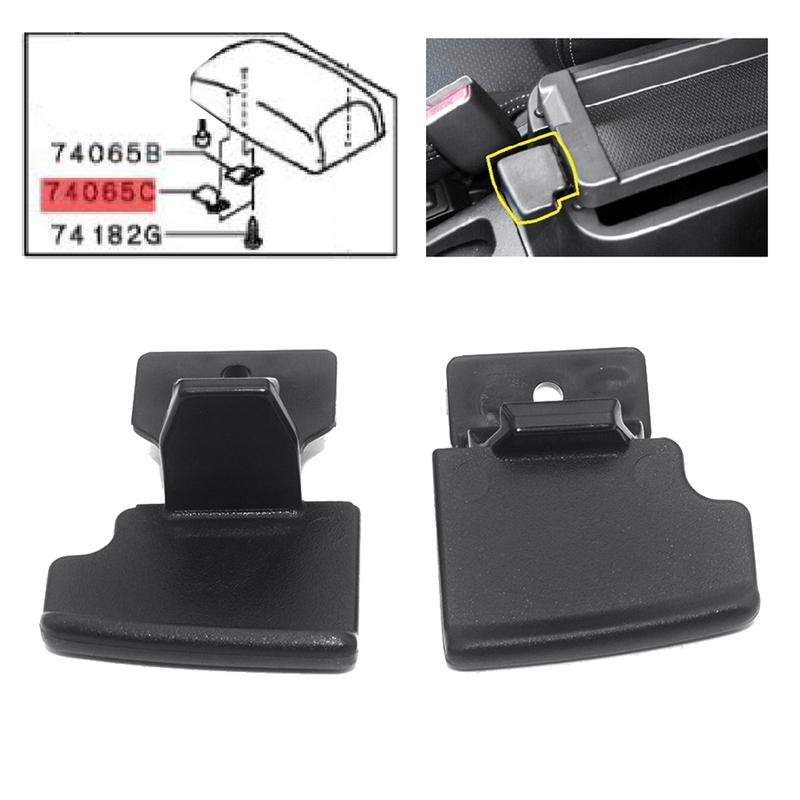 2PCS Console Armrest Lid Latch Lock Cover Central Armrest Box Lock for ASX 8011A408
