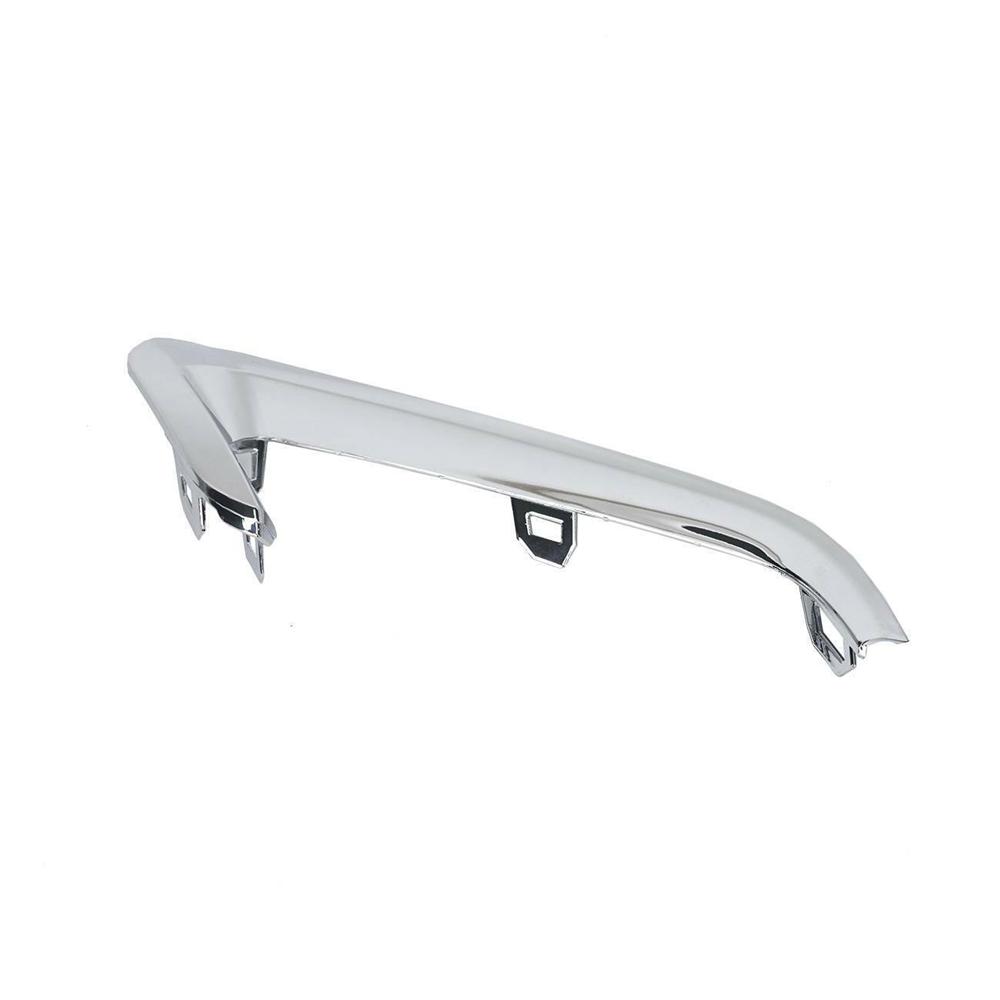 1x Left Front Bumper Fog Light Lamp Bezel Trim For GMC Terrain 2018-2021 Chrome