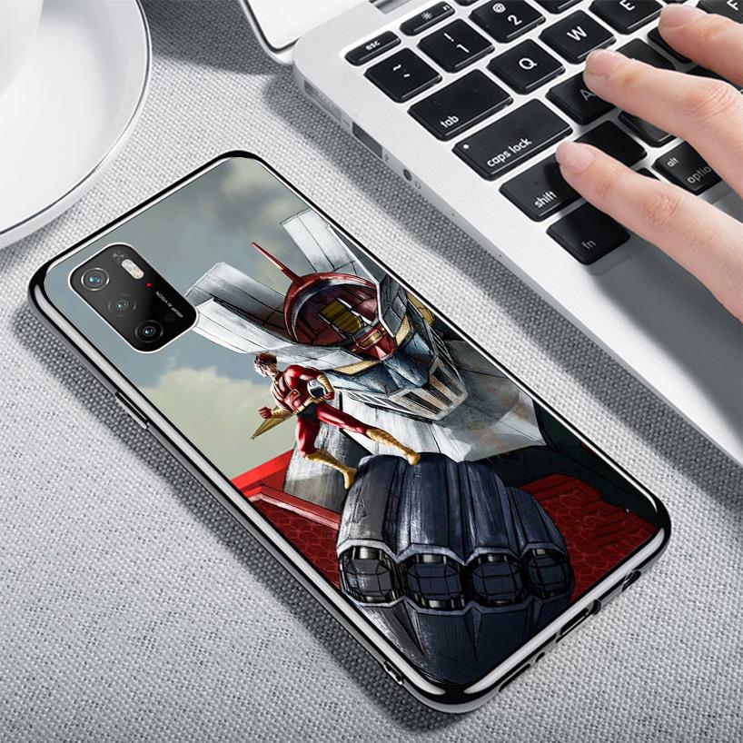 Manga Mazinger Z Anime Phnoe Case for Xiaomi Poco X5 X6 X7 Pro X4 Gt F7 Ultra M8 M7 Redmi 15C 15 13C 13 12C 12 Unique Cover Coqu