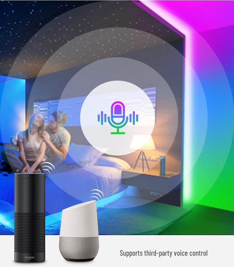 Tuya Smart LED Strip Controller, WiFi+Bluetooth, 5-in-1, 12-24V