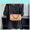 Sophisticated Quilted Chain Handbag For Women 2024 New Winter Small Crossbody Bag