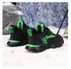 Boys' Winter 2025 Leather Sneakers: Fleece-Lined, Warm, and Thickened for Big Kids