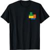 Fun de Jeu_ Blocs de Construction dans la Poche - T-shirt Maître Bâtisseur pour Joueurs