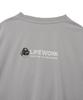 LIFEWORK Women'S) Vintage Mood Hip Dog Short Sleeve T-Shirt