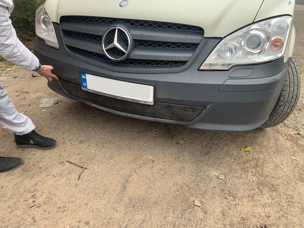 Winter Bumper Cover (2010-2015) Glossy for Mercedes Vito W639