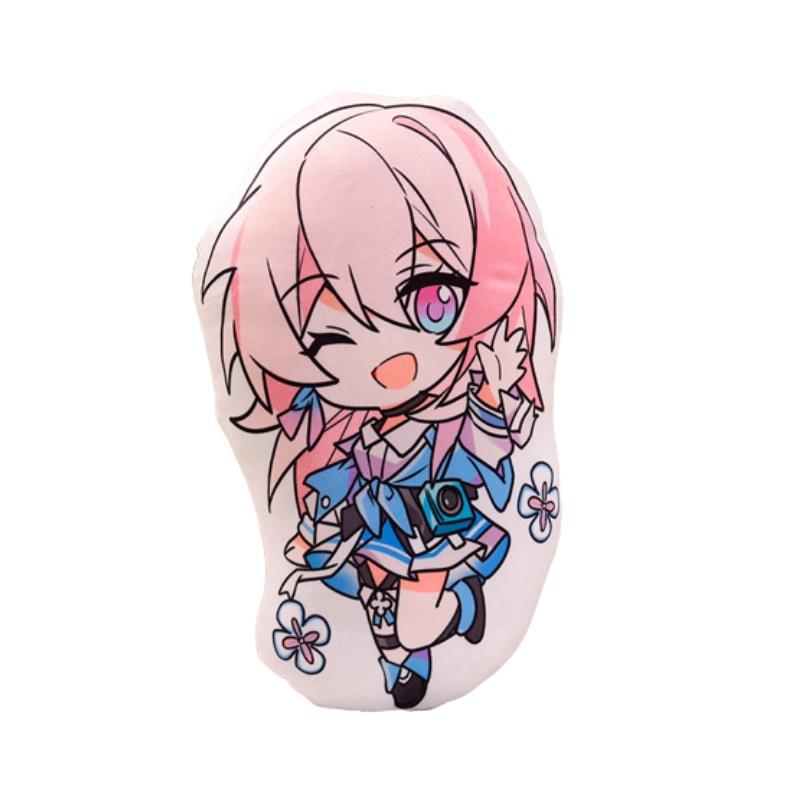 Honkai Star Rail Plush Dolls Throw Pillow Comfortable And Soft Fabric Perfect Gift For Game Fans