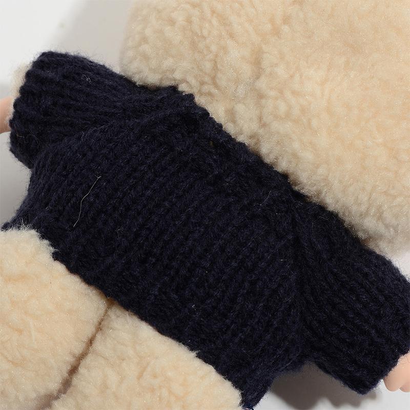 Doll Hand-Knitted Sweater Cute Plush Doll Clothes Accessories DIY Costume Decor Pretend Play Toys Kid Gifts