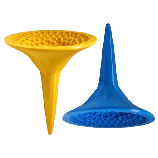 3D Printed Bee Watering Station, Flower Pot Plastic Bee Feeder with Stake, Bee Waterer Bath Bowl for Outdoor Outside Garden Courtyards