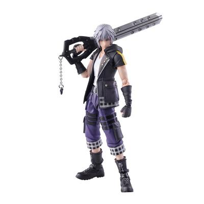 KINGDOM HEARTS III Bring Arts Riku figura móvel pintada em PVC