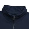 Fila Blue Simple Casual Business Commuter Versatile Comfortable Stand Collar Woven Jacket Men Jackets Deep-Blue F11M632702FDB