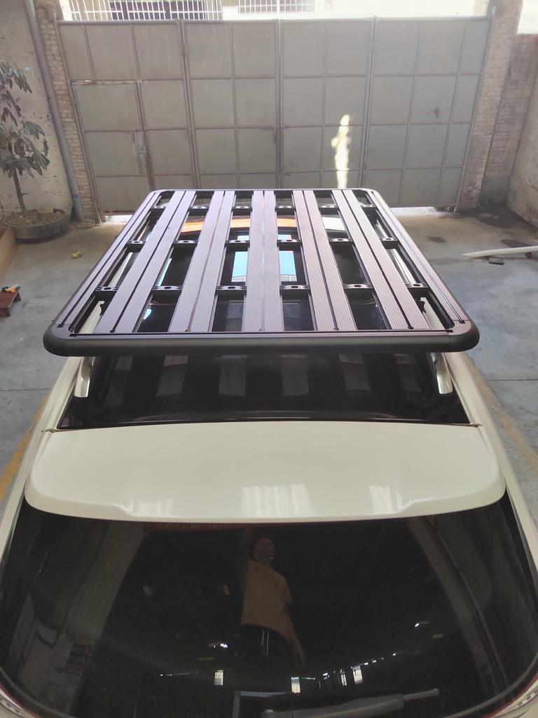 Toyota FJ120/150 LC200/250 Roof Rack Aluminum Alloy Luggage Basket