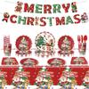 Serves 20 Guests Paper Dinner Dessert Plates  Holiday Party Supplies