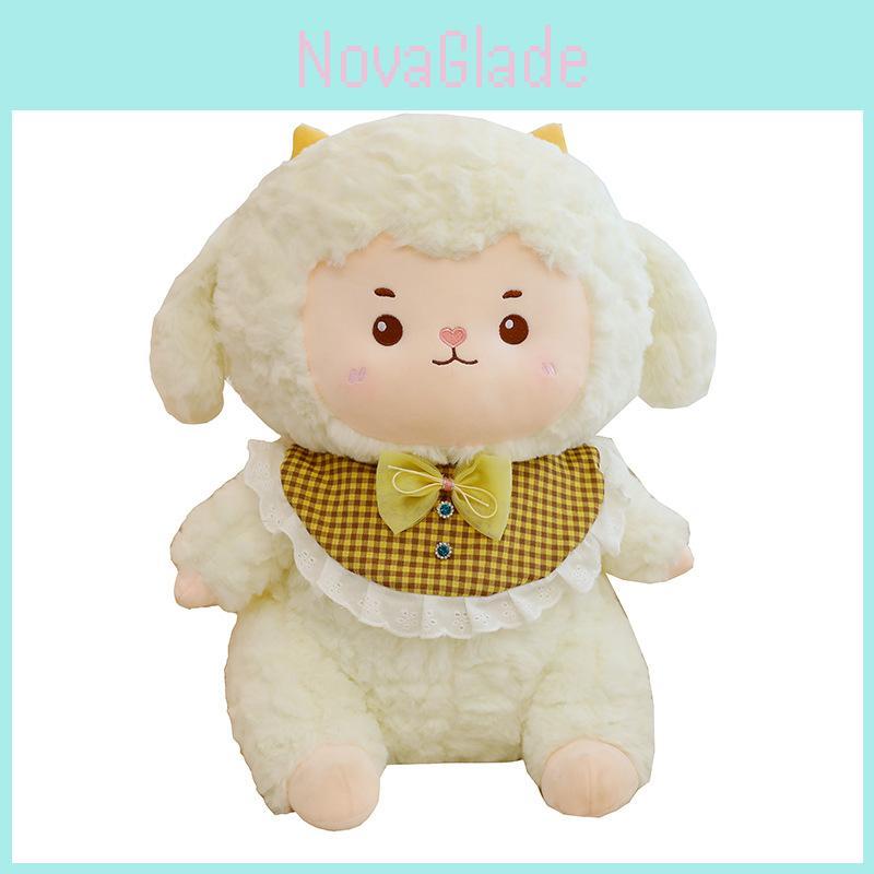 Cute Cloud Sheep Plush Toy For Girls Ideal For Sleeping And Cuddling Wholesale Birthday Gift