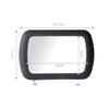 Car sunshade makeup mirror car front passenger sunshade universal car interior decoration with makeup mirror Interior Mirrors6