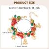 Christmas Bracelet Alloy Holiday Festive Creative Fashion Pendant