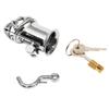 Ergonomic Stainless Steel Stealth Lock Male Chastity Device,Cock Cage,Penis Lock,Cock Ring,Chastity Belt, S060