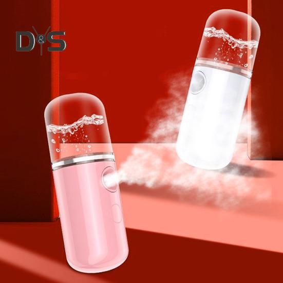Mini Travel Steamer sladdlös USB-laddning 30 ml vattentank Snabbuppvärmning 1 timmes handhållen plaggångare