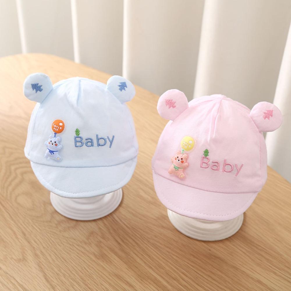 Soft Cotton Baseball Hat Breathable Duck Tongue Hat Casual Peaked Cap  Boy Girl