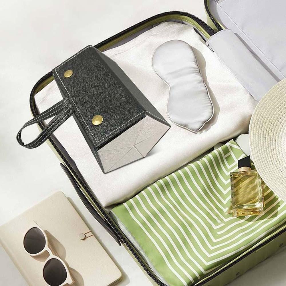 Large Capacity 5 Slots Glasses Organizer PU Eyewears Protective Case Gifts