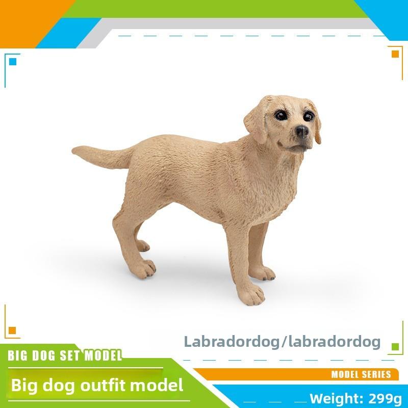 Modello di Cane Realistico In PVC Statuetta da Collezione per Animali Domestici per Arredamento Casa e Idee Regalo