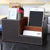 Stilvoller multifunktionaler Leder-Stifthalter & Schreibtisch-Aufbewahrungsbox Geschenk