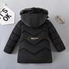 Winter Boys Padded Jacket Children's Thick Down Padded  Velvet Jacket Small Children