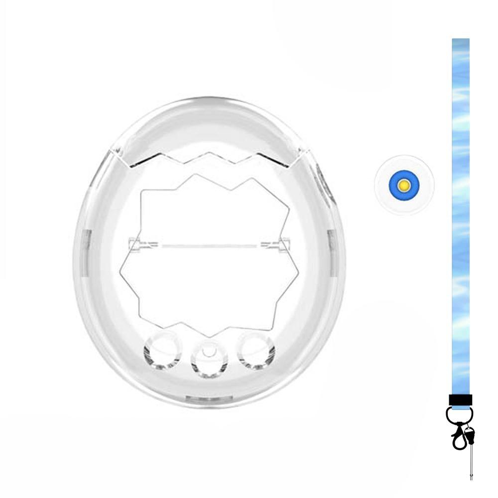 Transparent Protective Case Crystal PC Anti-Scratch Hard Shell Dustproof Full Coverage Clear Cover for Tamagotchi Paradise