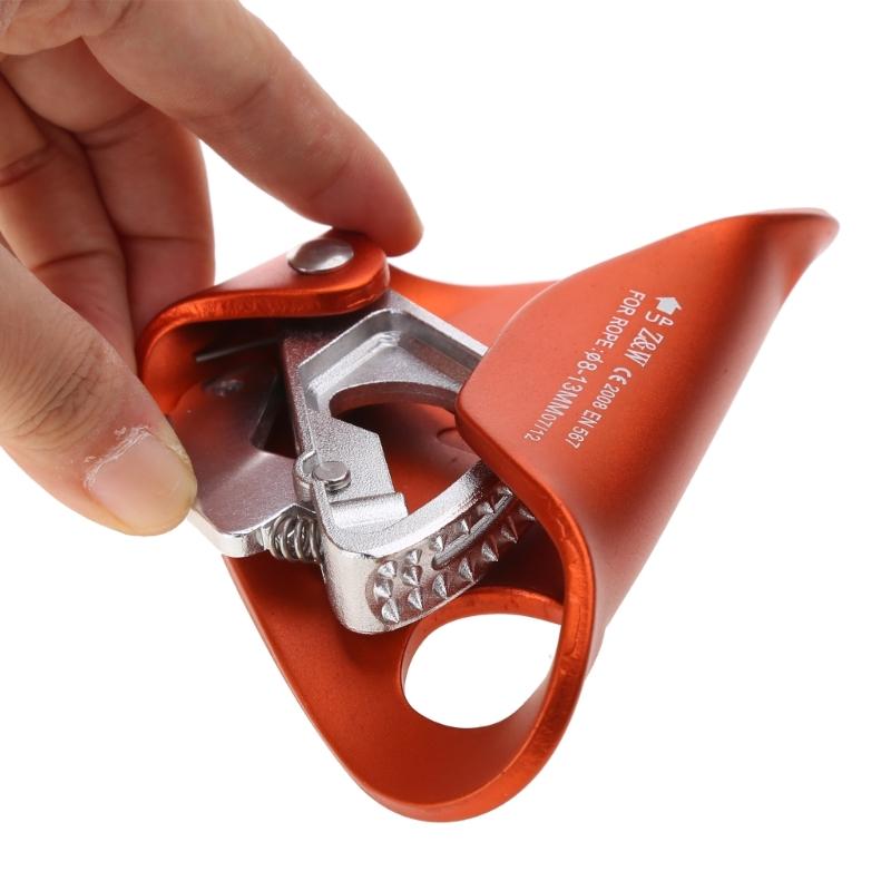 Rock Climbing Chest Ascender Abdominal Risers Rope Clamp Climbing Gear Durable