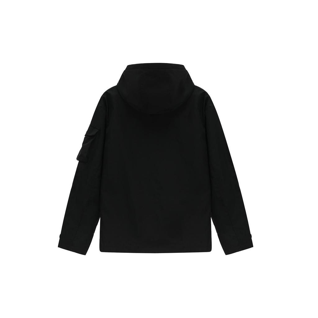 New Balance Jackets Unisex Black Hooded Thickened Other AMJ31320-BK