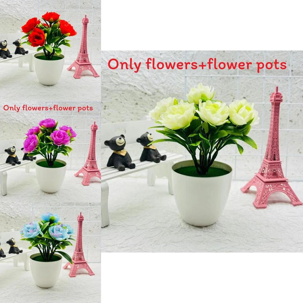 Realistische Rosenblumendekoration mit Spritzguss für Büro und Wohnzimmer