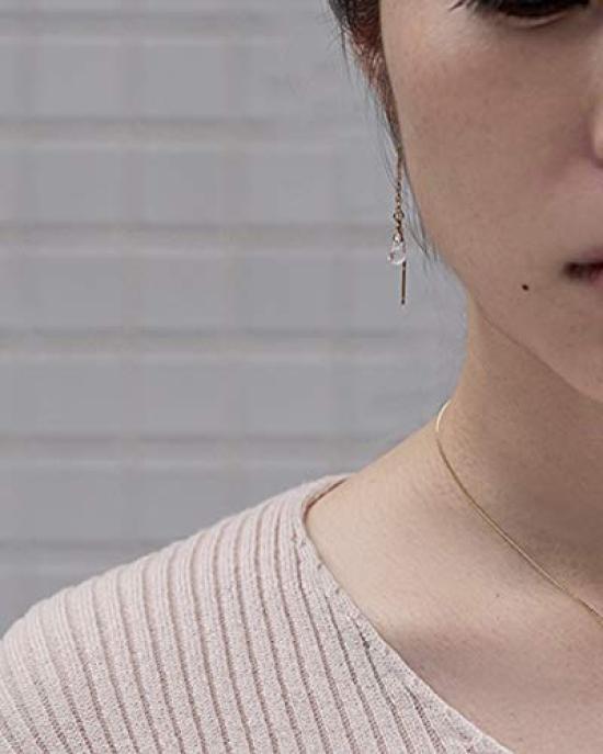 HARIO Frozen Water Earrings HAW-FW-002P
