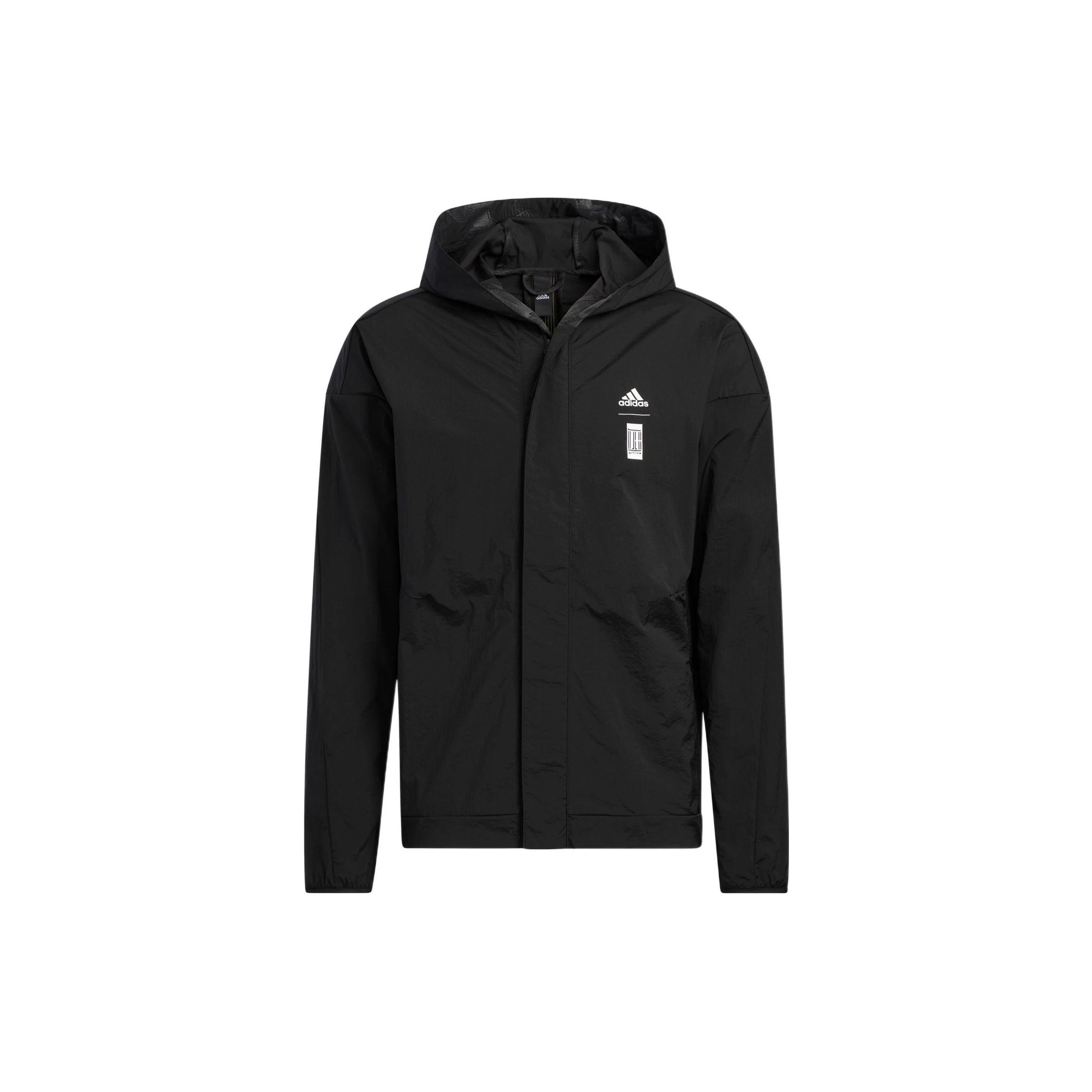 adidas WJ WB Sports Hooded Jacket Black Men s HE5145 M