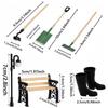 Miniature Park Bench Dollhouse Garden Prop