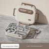 Large Capacity Stainless Steel Bento Lunch Box with Insulated Bag for Students & Office Workers