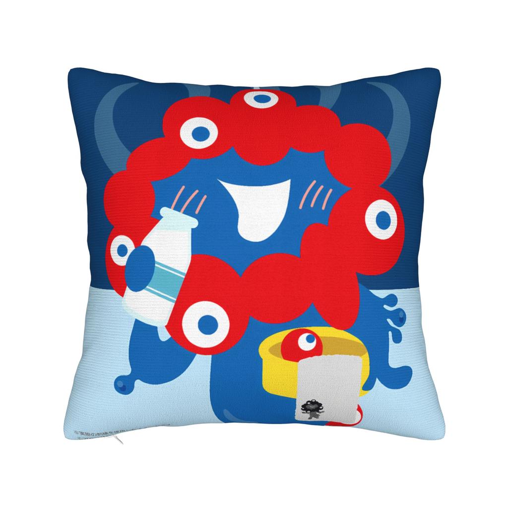 Kawaii Pillow Case M-MyakuED M-MyakuS Funny Pillow Cover Graphic Pillowcases For Couch Sofa Bedroom