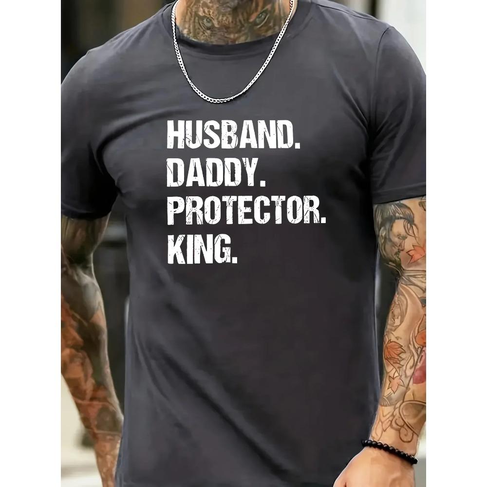 Graphic Print Tee - Soft Slight Stretch Crew Neck Short Sleeve T-Shirt for Men - All-Season Casual Wear for Summer and Beyond