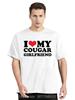 Funny I Love My Older Girlfriend Men's Clothing Summer Cotton Tshirt My Hot Cougar GF Oversized T-shirt Fashion Fitness T Shirt