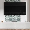 Self-adhesive Vinyl Printed Panel 100x50 cm Floral and Geometric Patterns