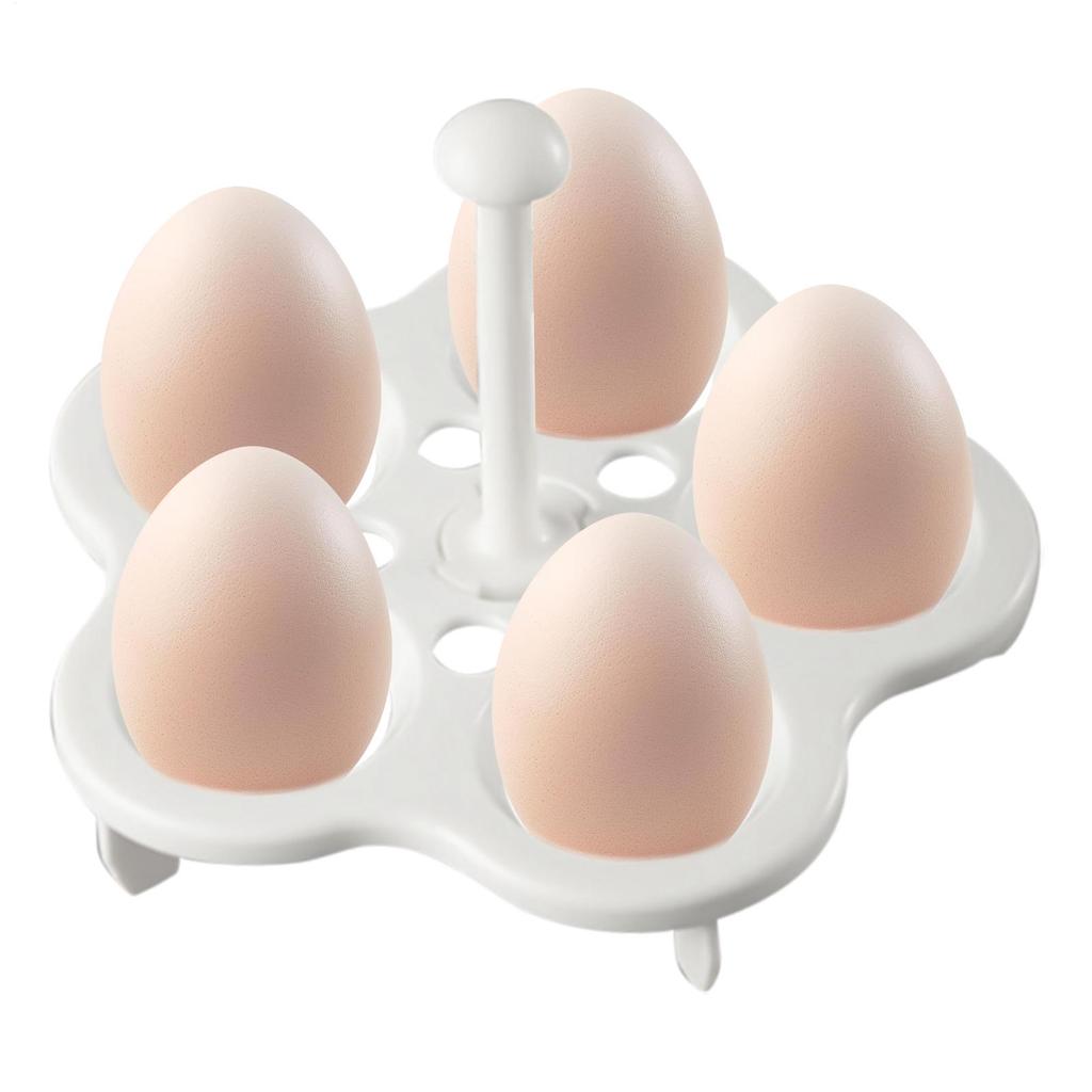 Egg Boiler Holder 4/5 Holds Egg Steamer Rack Eggs Multipurpose Steamer Rack Kitchen Accessory Holder Cooker Pot Gadget Tools
