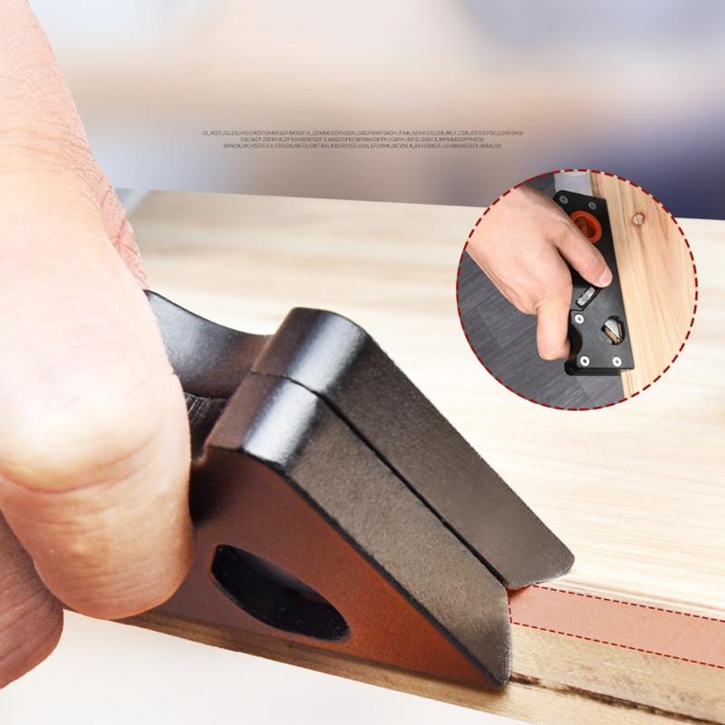 Chamfer Plane for Wood, Metal Woodworking Edge Corner Plane Flattening Tool, Woodwork Hand Planer