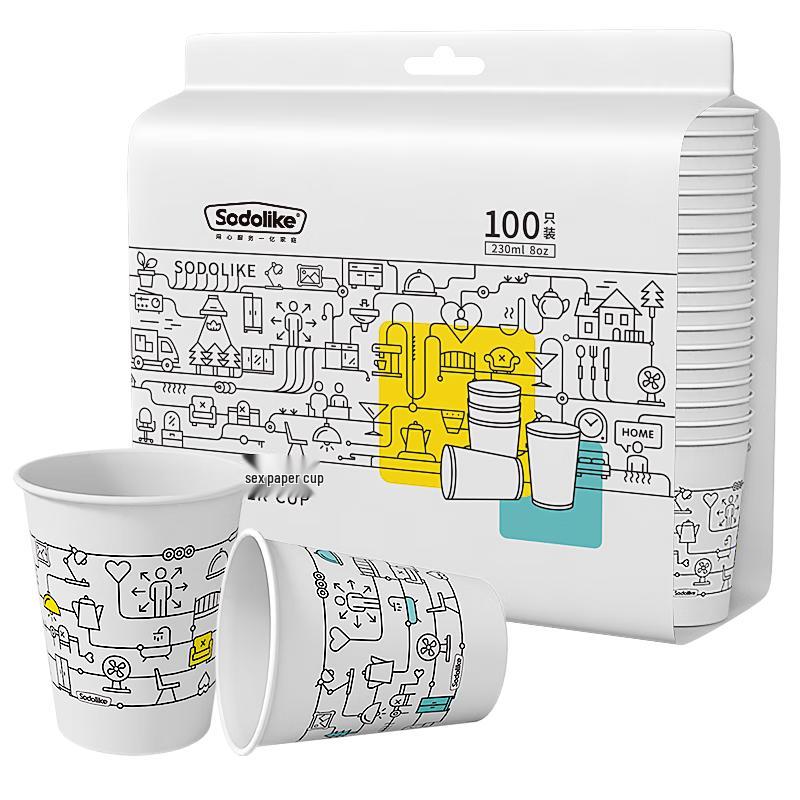 

Одноразовые бумажные стаканчики Sodolike 230 мл