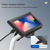 Bike Phone Mount Waterproof, Motorcycle Phone Mount with Aluminum Handlebar Mount Base Touching Screen Phone Case