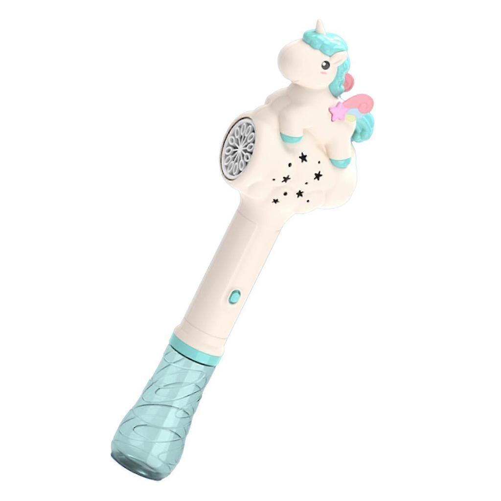 Electric Bubble Wand Cartoon Lovely Multi Functional Automatic Bubble Blower Wand for Children 2025