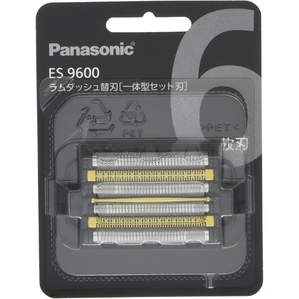 [Genuine] Panasonic Replacement Blade for Men s Shavers, 6 Blade Set, Blade Set, ES9600