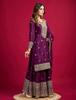 Bollywood Pakistani Sharara Salwar Suit Dress Women Indian Designer Salwar Kameez Set