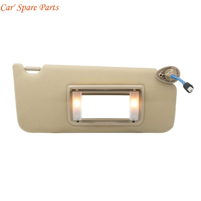 

Y4UA 83280TA5A51ZA Illuminated Sunshade Vehicle Sun Visors with LED Lights & Mirror