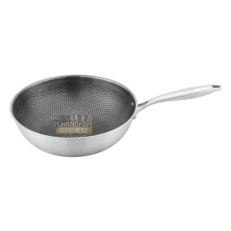 Sheng Bi De Stainless Steel Honeycomb Non-Stick Wok