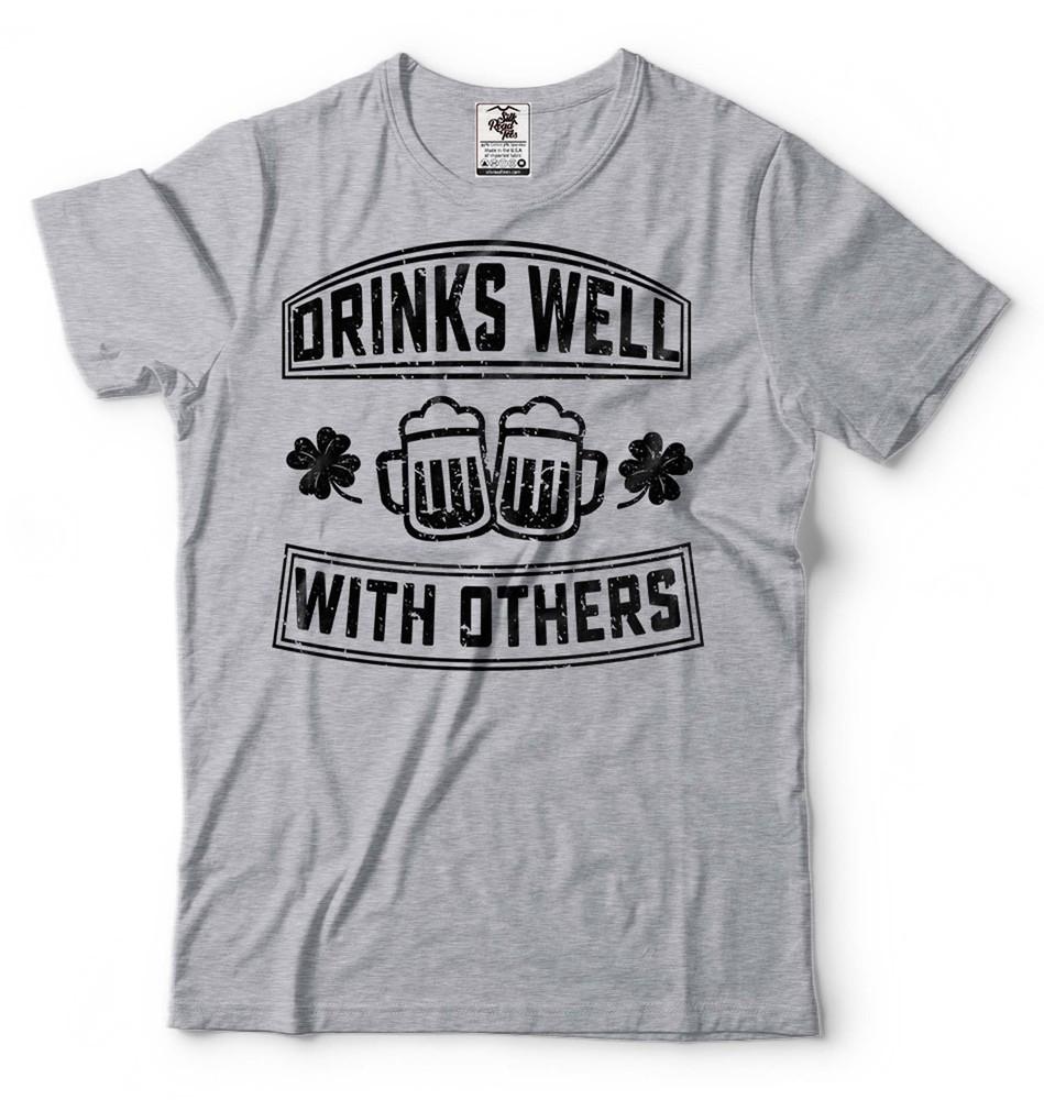 Irish Drinking Party Tshirt Saint Patricks Day Gifts St Patrick s day tee Unisex T-Shirt XL