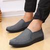 New Summer Men's Flat Loafer Shoes for Men Breathable Non-slip Casual Shoes Soft Sole Comfort Walking Shoes Sandalias Sneakers
