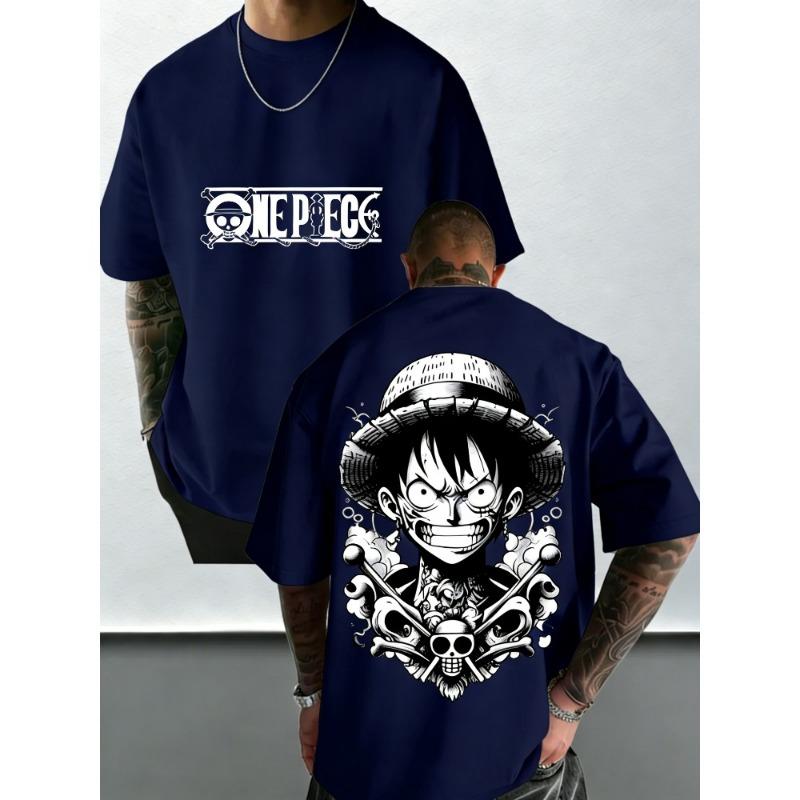 

Anime printed men s and women s T-shirts casual tops fashionable streetwear XS